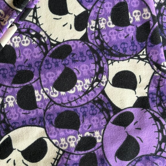 LuLaRoe Disney Jack Skellington Leggings Size TC2 - Picture 4 of 6